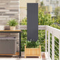 Garden Privacy Screen Anthracite 32 x 140 cm Cold-rolled steel