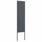 Garden Privacy Screen Anthracite 32 x 140 cm Cold-rolled steel