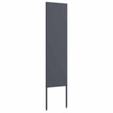 Garden Privacy Screen Anthracite 32 x 140 cm Cold-rolled steel - 45-Degree Angle