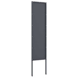 Garden Privacy Screen Anthracite 32 x 140 cm Cold-rolled steel - Rear View