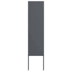 Garden Privacy Screen Anthracite 32 x 140 cm Cold-rolled steel