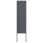 Garden Privacy Screen Anthracite 32 x 140 cm Cold-rolled steel