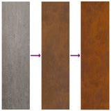 Garden Privacy Screen Floral Rusty 50 x 140 cm Weathering Steel - Extra Image