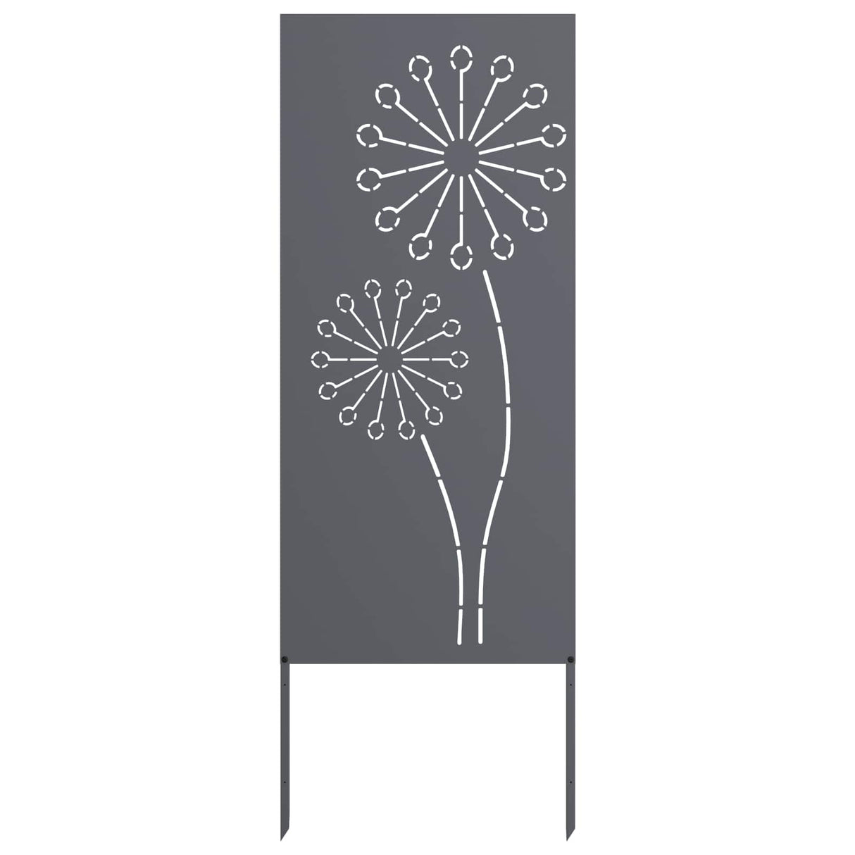 Garden Privacy Screen Anthracite 50 x 140 cm Cold-rolled steel