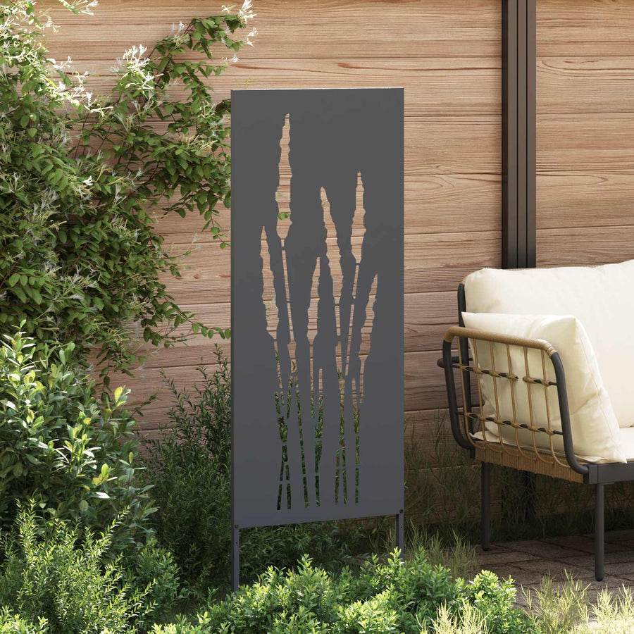 Garden Privacy Screen Anthracite 50 x 140 cm Cold-rolled steel