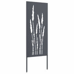 Garden Privacy Screen Anthracite 50 x 140 cm Cold-rolled steel