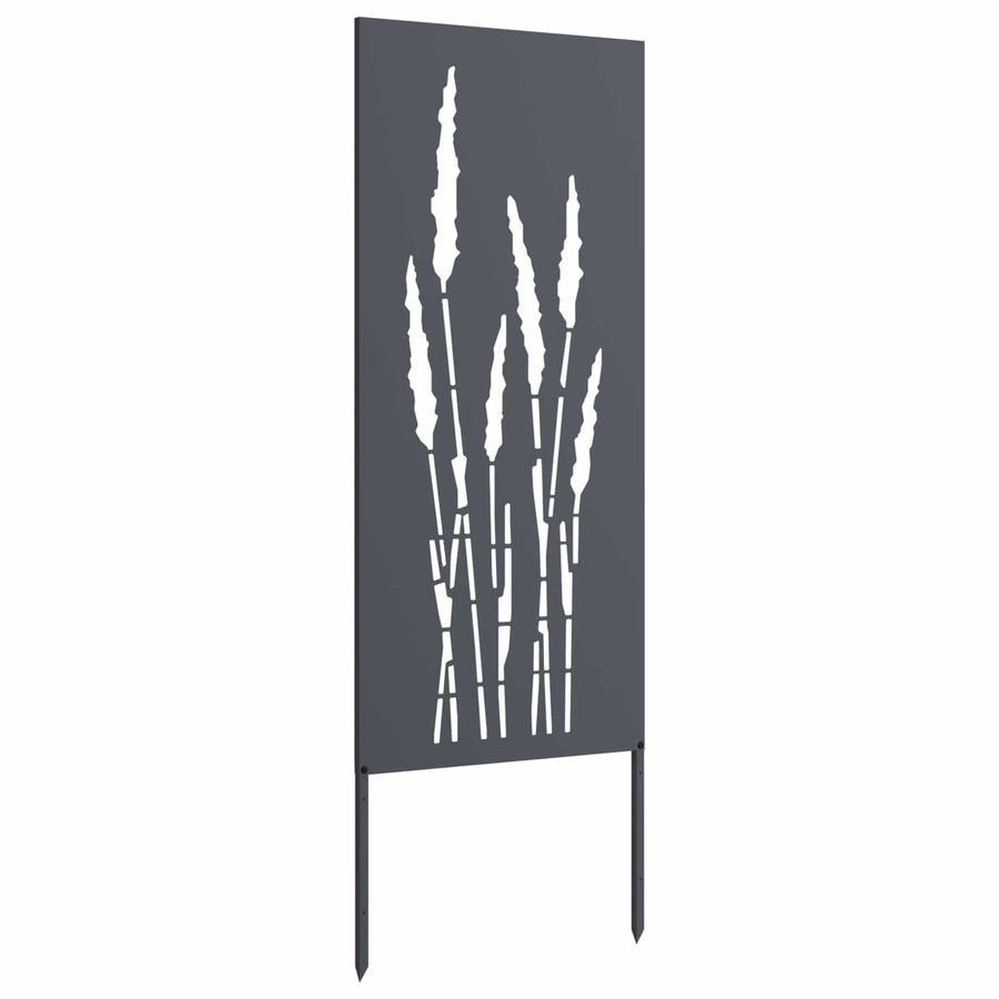 Garden Privacy Screen Anthracite 50 x 140 cm Cold-rolled steel