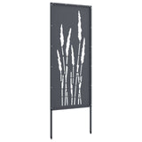 Garden Privacy Screen Anthracite 50 x 140 cm Cold-rolled steel