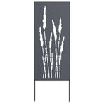 Garden Privacy Screen Anthracite 50 x 140 cm Cold-rolled steel
