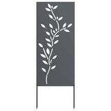 Garden Privacy Screen Anthracite 50 x 140 cm Cold-rolled steel