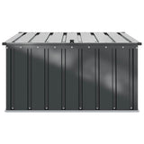 Garden Storage Box Black 101 x 82 x 50 cm Steel