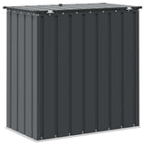 Garden Storage Box Black 101.5 x 57 x 100.5 cm Steel - Extra Image