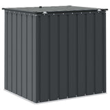 Garden Storage Box Black 101.5 x 82 x 100 cm Steel - Extra Image