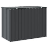Garden Storage Box Black 151.5 x 82 x 110.5 cm Steel - Extra Image