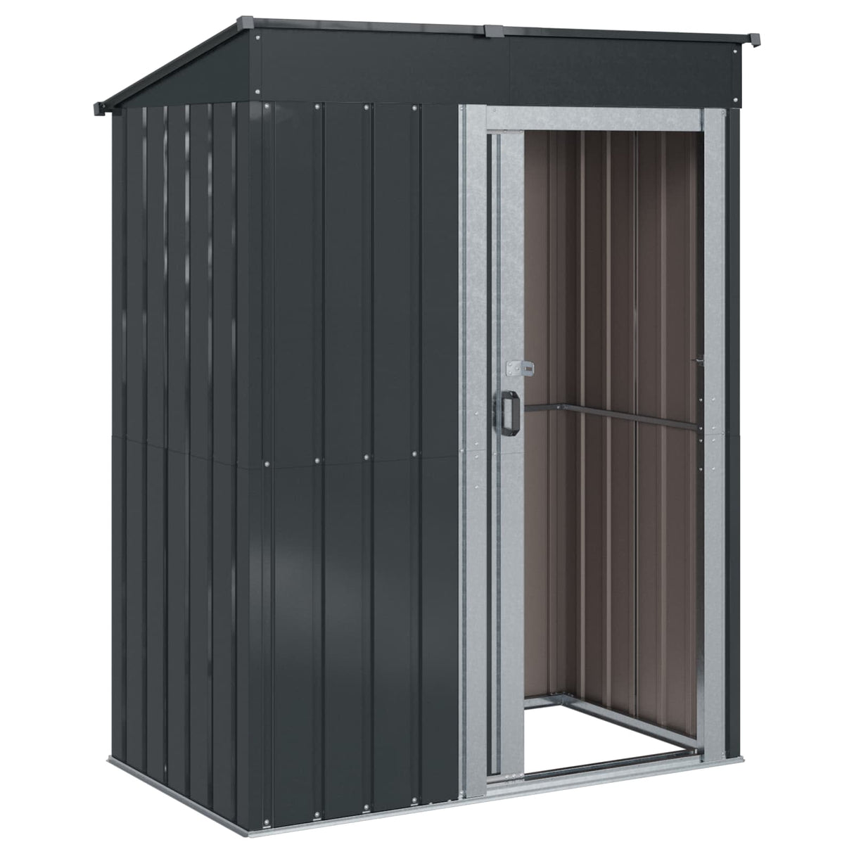 Garden Sheds Anthracite 137 x 81 x 180 cm Metal
