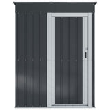 Garden Sheds Anthracite 137 x 81 x 180 cm Metal