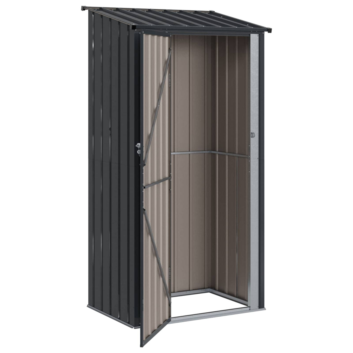Garden Sheds Anthracite 103 x 74 x 200 cm Metal