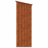 Garden Sheds Brown 140.5 x 74 x 200 cm Metal - Close-Up Angle