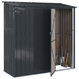 Garden Sheds Anthracite 203 x 85.5 x 200 cm Metal