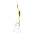 LED Reindeers 3 pcs Warm White 43 x 18 x 66 cm Fabric