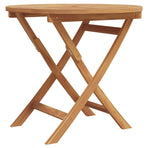 Garden Dining Set 3 pcs Brown Solid teak wood