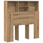 Headboard Cabinet Artisan Oak Engineered Wood