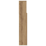 Headboard Cabinet Artisan Oak Engineered Wood