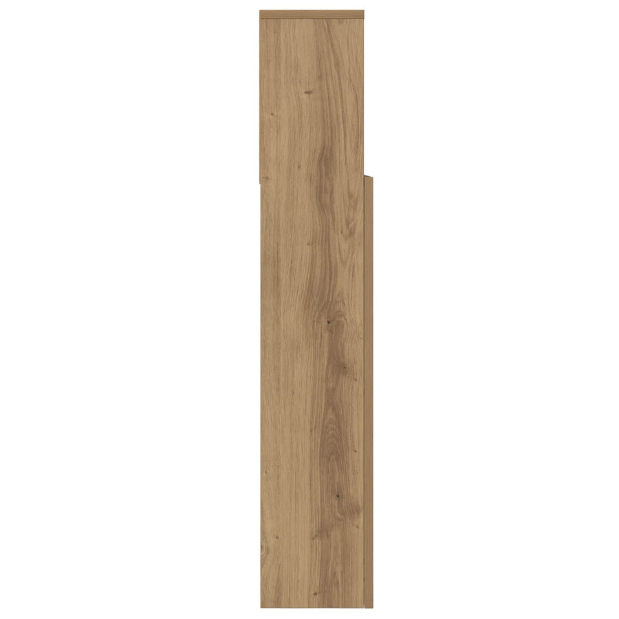 Headboard Cabinet Artisan Oak Engineered Wood