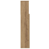 Headboard Cabinet Artisan Oak Engineered Wood