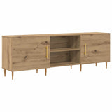 TV Cabinet 150 x 30 x 50 cm Artisan oak Engineered wood - Front View