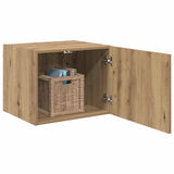 Wall Cabinet Artisan oak 50 x 42.5 x 40 cm Engineered wood - Side View