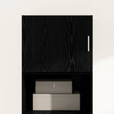 Wall Cabinet Black oak 50 x 42.5 x 40 cm Engineered wood