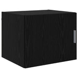 Wall Cabinet Black oak 50 x 42.5 x 40 cm Engineered wood