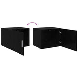 Wall Cabinet Black oak 50 x 42.5 x 40 cm Engineered wood - Extra Image
