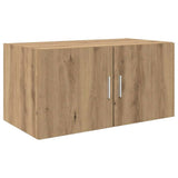 Wall Cabinet Artisan oak 80 x 42.5 x 40 cm Engineered wood - Front View