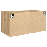 Wall Cabinet Artisan oak 80 x 42.5 x 40 cm Engineered wood - Low Angle