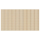 Wall Display Case Beige 98 x 4,5 x 55 cm Engineered Wood - 45-Degree Angle