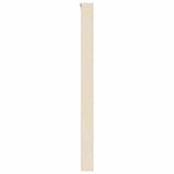 Wall Display Case Beige 21 x 4,5 x 59 cm Engineered Wood - Top-Down View