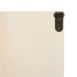 Display Case Brown 30 x 4.5 x 75 cm Engineered wood - Extra Image