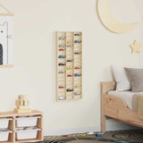 Display Case Brown 30 x 4.5 x 75 cm Engineered wood - Top-Down View