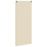 Wall Display Case Beige 30 x 4,5 x 75 cm Engineered Wood - 45-Degree Angle