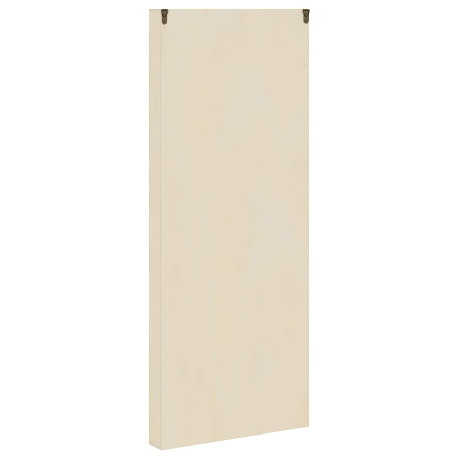 Wall Display Case Wall-Mounted Beige 30 x 4,5 x 75 cm
