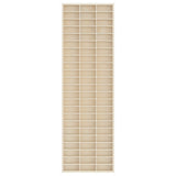 Wall Display Case Beige 30 x 4,5 x 96 cm Engineered Wood - Side View