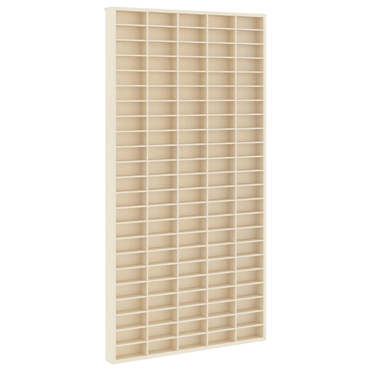 Wall Display Case Beige 50 x 4,5 x 96 cm Engineered Wood