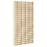 Wall Display Case Beige 50 x 4,5 x 96 cm Engineered Wood