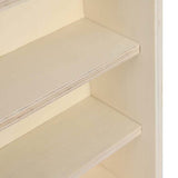 Wall Display Case with Shelf Beige 40 x 8,5 x 54 cm Plywood