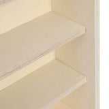 Wooden Collector's Display Case Brown 40 x 8,5 x 54 cm Plywood - Low Angle