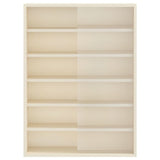 Wall Display Case with Shelf Beige 40 x 8,5 x 54 cm Plywood