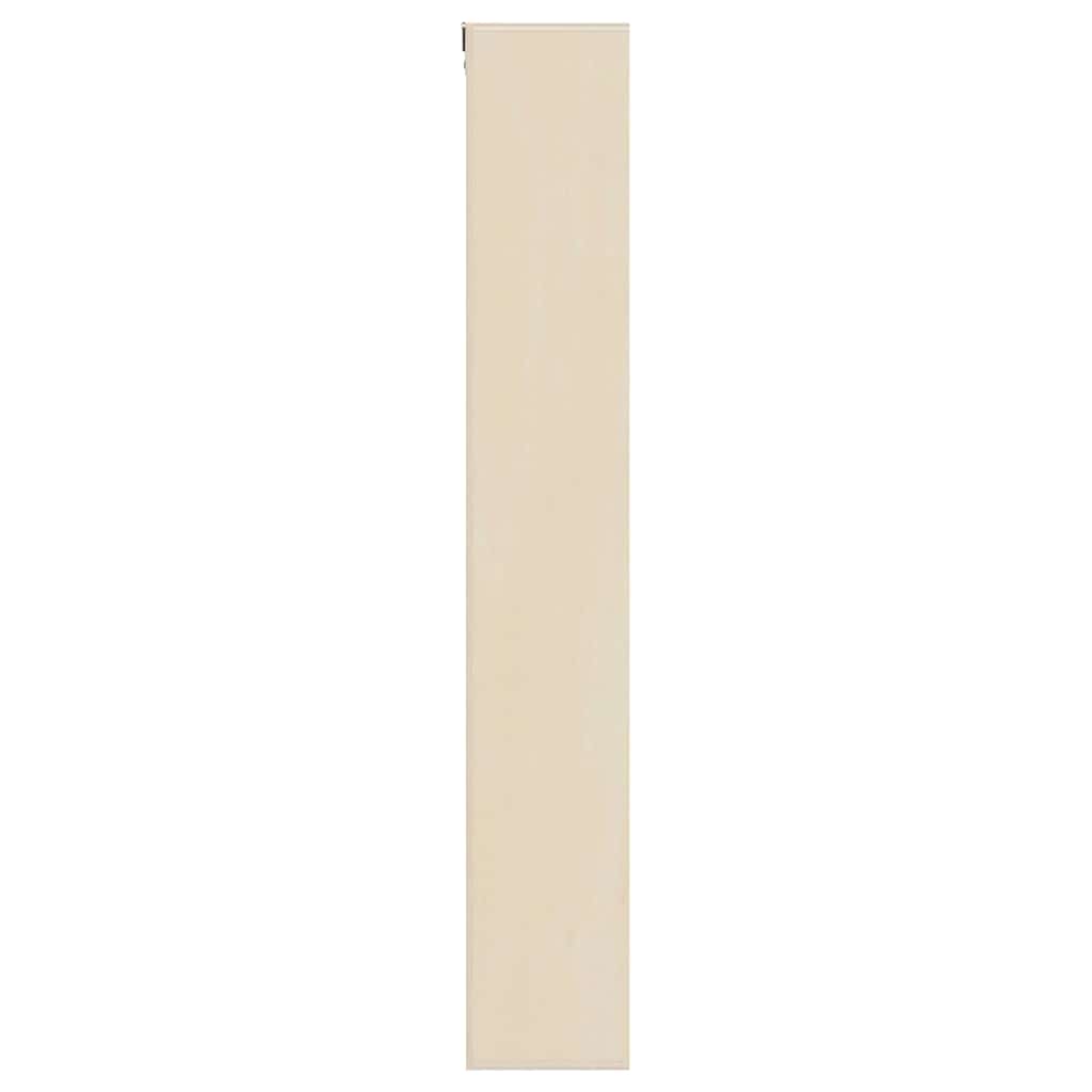 Wall Display Case with Shelf Beige 40 x 8,5 x 54 cm Plywood