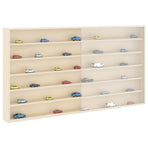 Wall Display Case with Shelf Beige 100 x 8,5 x 54 cm Plywood